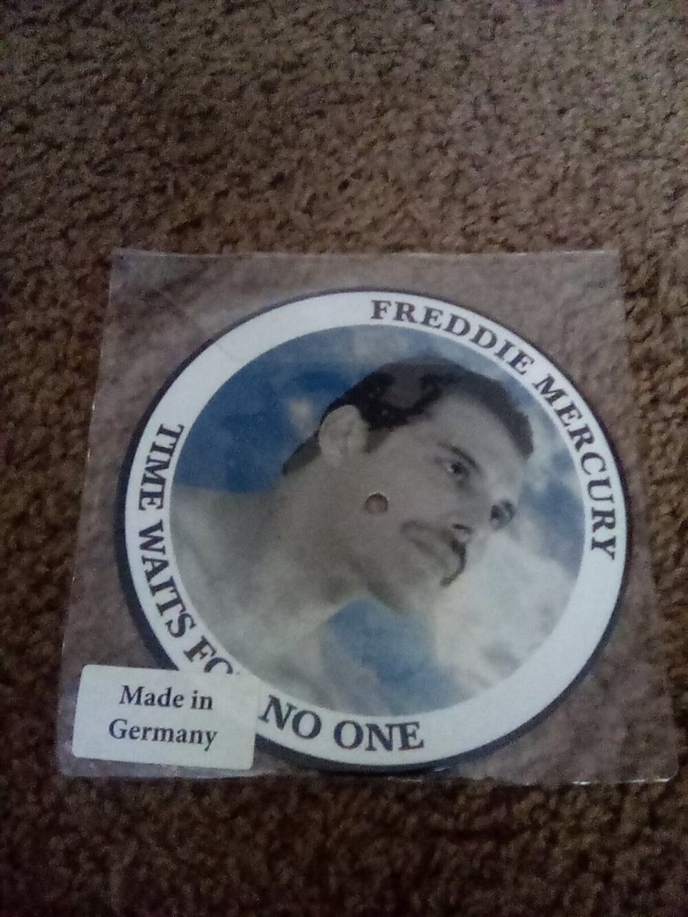 Freddie Mercury Time Waits for No One 7 inch Picture Disc